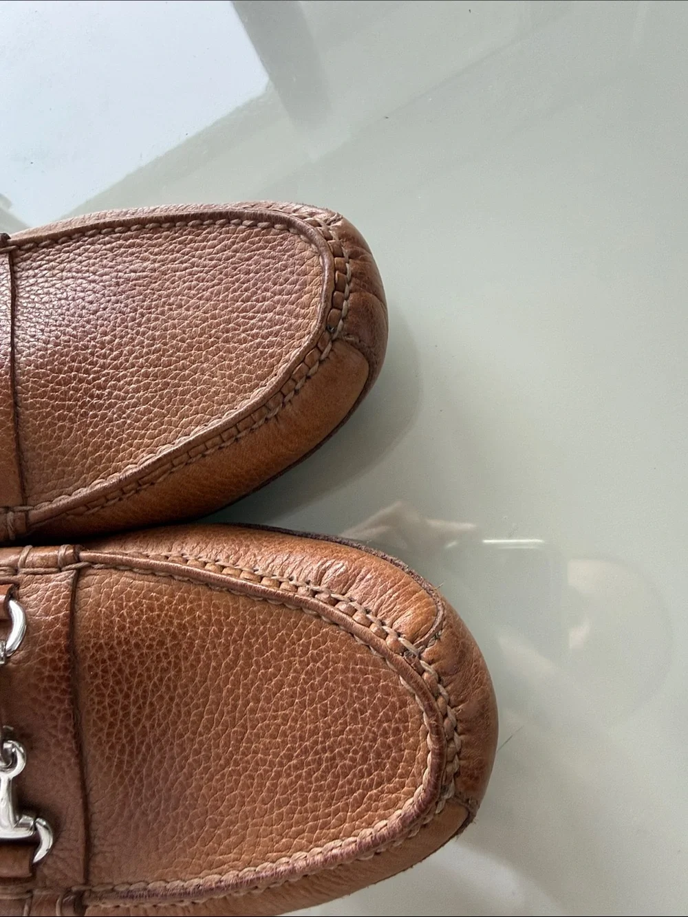 Cole Haan Horsebit Brown Driver Shoes